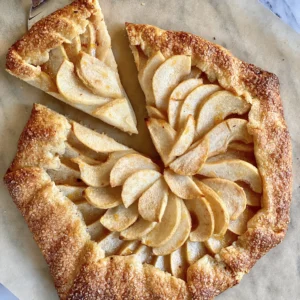 Fresh Blueberry Almond Galette